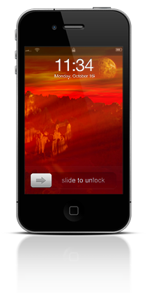 Alien Moon 001 Apple iPhone 4 thumbnail