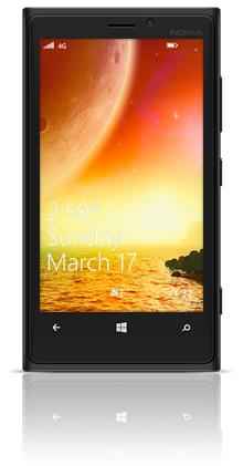 Centauri Sunset 001 Nokia Lumia 920 BLACK thumbnail