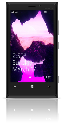 Dune Water 001 Nokia Lumia 920 BLACK thumbnail