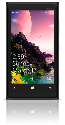 Free Island 002 Nokia Lumia 920 BLACK thumbnail