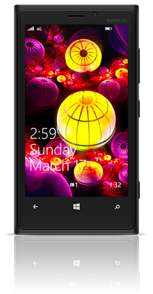 Lampiony 003 Nokia Lumia 920 BLACK thumbnail