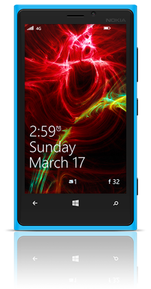 Abstract Carvern 002 Nokia Lumia 920 BLUE thumbnail