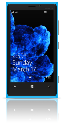 Abstract Cells 002 Nokia Lumia 920 BLUE thumbnail