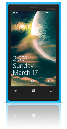 Alien Sea 002 Nokia Lumia 920 BLUE thumbnail