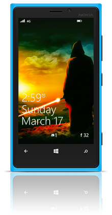 Awaiting The Jedi 002 Nokia Lumia 920 BLUE thumbnail