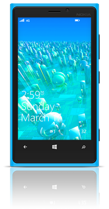Povray Visions 001 Nokia Lumia 920 BLUE thumbnail
