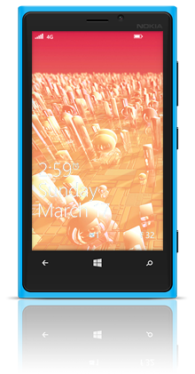 Povray Visions 003 Nokia Lumia 920 BLUE thumbnail