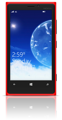 Aqua Moon 004 Nokia Lumia 920 RED thumbnail