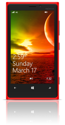 Far Away Sunset 004 Nokia Lumia 920 RED thumbnail