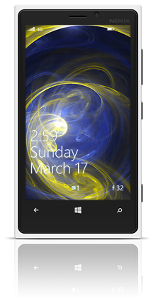 Abstract Circles 001 Nokia Lumia 920 WHITE thumbnail