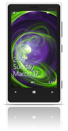 Abstract Circles 002 Nokia Lumia 920 WHITE thumbnail