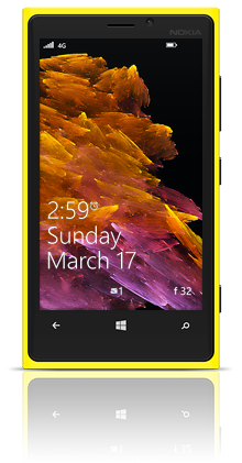 Abstract Diamonds 001 Nokia Lumia 920 YELLOW thumbnail