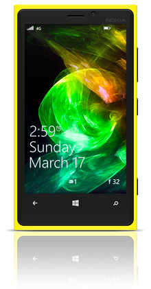Abstract Shells 001 Nokia Lumia 920 YELLOW thumbnail