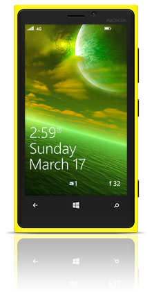 Alien Sea 001 Nokia Lumia 920 YELLOW thumbnail