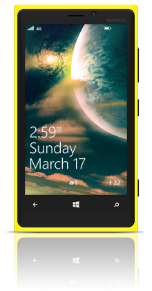 Alien Sea 002 Nokia Lumia 920 YELLOW thumbnail