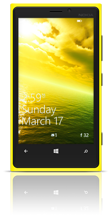 Alien Sea 003 Nokia Lumia 920 YELLOW thumbnail