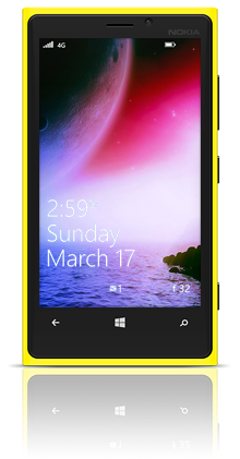 Centauri Sunset 003 Nokia Lumia 920 YELLOW thumbnail