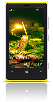 Excalibur 002 Nokia Lumia 920 YELLOW thumbnail