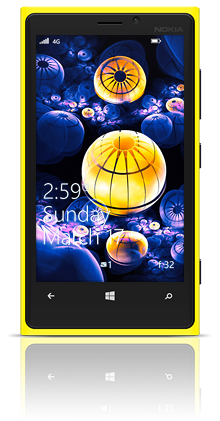 Lampiony 002 Nokia Lumia 920 YELLOW thumbnail