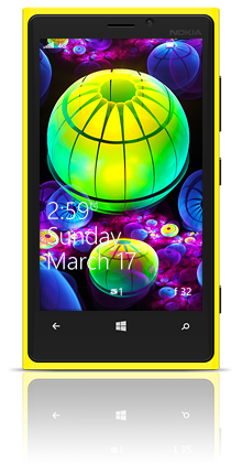 Lampiony 004 Nokia Lumia 920 YELLOW thumbnail