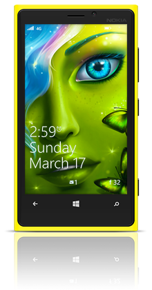 Magical Fairy 001 Nokia Lumia 920 YELLOW thumbnail
