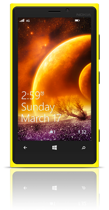 Magnificent Planets 002 Nokia Lumia 920 YELLOW thumbnail