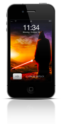 Awaiting The Jedi 001 Apple iPhone 4 thumbnail