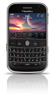 Far Away Sunset 001 BlackBerry Bold thumbnail