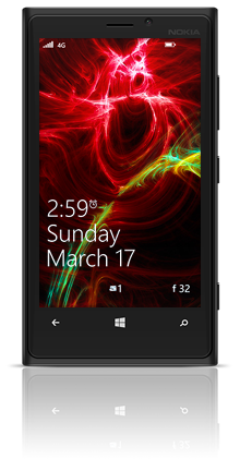 Abstract Carvern 002 Nokia Lumia 920 BLACK thumbnail