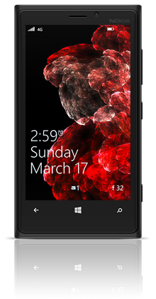 Abstract Cells 001 Nokia Lumia 920 BLACK thumbnail