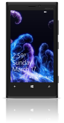 Abstract Fractals 002 Nokia Lumia 920 BLACK thumbnail