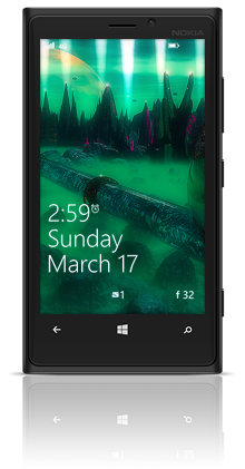 Alien Mastermind 001 Nokia Lumia 920 BLACK thumbnail