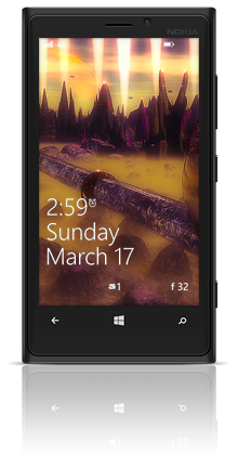 Alien Mastermind 002 Nokia Lumia 920 BLACK thumbnail