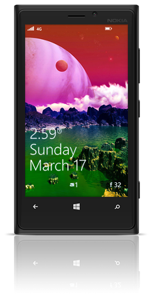 Alien Poppies 002 Nokia Lumia 920 BLACK thumbnail