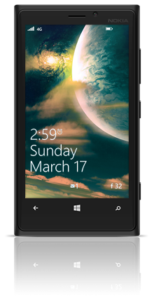 Alien Sea 002 Nokia Lumia 920 BLACK thumbnail