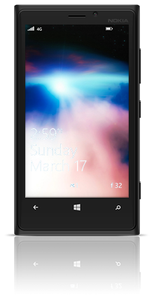 Clouds Nokia Lumia 920 BLACK thumbnail