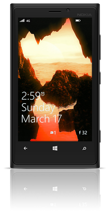 Dune Water 002 Nokia Lumia 920 BLACK thumbnail
