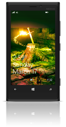Excalibur 002 Nokia Lumia 920 BLACK thumbnail