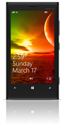 Far Away Sunset 004 Nokia Lumia 920 BLACK thumbnail