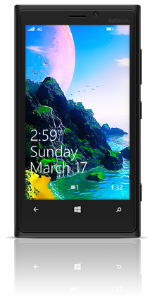 Free Island 001 Nokia Lumia 920 BLACK thumbnail