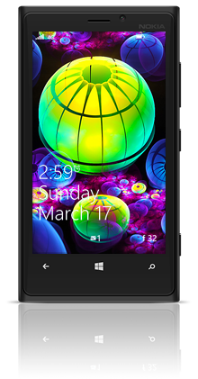 Lampiony 004 Nokia Lumia 920 BLACK thumbnail