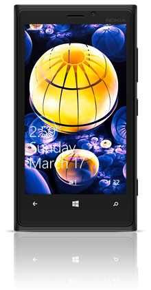 Lampiony 005 Nokia Lumia 920 BLACK thumbnail
