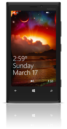 Majestic Storm 001 Nokia Lumia 920 BLACK thumbnail