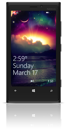 Majestic Storm 002 Nokia Lumia 920 BLACK thumbnail