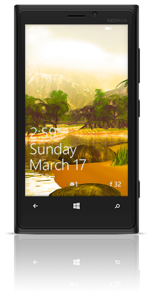 Prehistoric Bank 002 Nokia Lumia 920 BLACK thumbnail