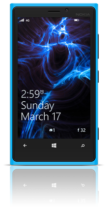 Abstract Carvern 003 Nokia Lumia 920 BLUE thumbnail