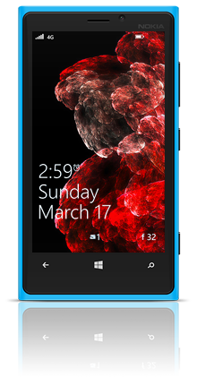 Abstract Cells 001 Nokia Lumia 920 BLUE thumbnail