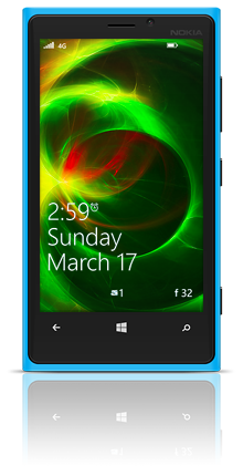 Abstract Corridor 001 Nokia Lumia 920 BLUE thumbnail