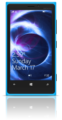 Abstract Corridor 003 Nokia Lumia 920 BLUE thumbnail