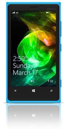 Abstract Shells 001 Nokia Lumia 920 BLUE thumbnail